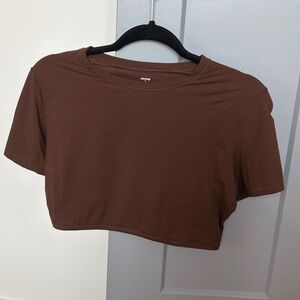 SKIMS Chocolate Brown Top